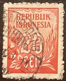 [Numeral Stamps, тип O8]