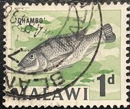 [Local Motives - Previous Issues of 1964 of Nyasaland but Overprinted "MALAWI", type B]