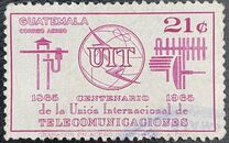 [Airmail - The 100th Anniversary of I.T.U. 1965, type VR2]