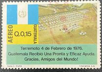 [Airmail - Earthquake of 4 February 1976, प्रकार ZC]