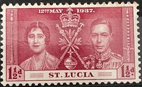 [Coronation of King George VI and Queen Elizabeth, type U1]