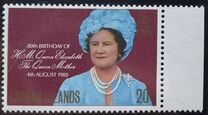 [The 80th Anniversary of the Birth of Queen Elizabeth The Queen Mother, Typ LT]