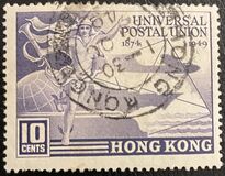 [The 75th Anniversary of the Universal Postal Union (U.P.U.), Tip AD]