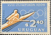 [Airmail - Olympic Games - Tokyo, Japan, type QX]