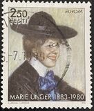 [EUROPA STAMPS - Famous Women - Marie Under, タイプ EU]