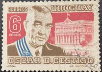 [Primo anniversario della morte del Presidente Oscar D. Gestido, 1901-1967, Scrivi US]