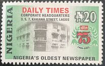 [The 75th Anniversary of The Daily Times of Nigeria, Tip YL]