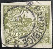 [Definitives - "ČESKO-SLOVENSKÁ" Above Value, Scrivi H3]