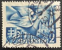 [European Postal Congress - Peace Dove & St. Stephen's Cathedral, type AL2]