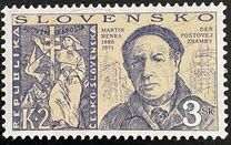 [Stamp Day - Martin Benka, 1888-1971, тип GF]