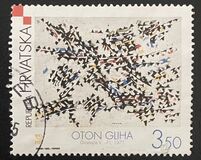 [The Croatian Modern Painting - Slavko Kopac - 'Flower Girl II', タイプ VH]