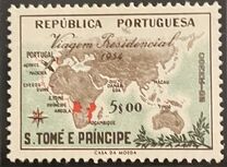 [Travel of President Francisco H. C. Lopes to Sao Tome and Principe, Tip BX1]