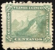 [Liberty Cap on Mountain Peak - White Paper, type D]