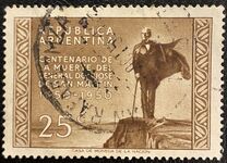 [The 100th Anniversary of the Death of San Martin, 1850-1950, වර්ගය LI]