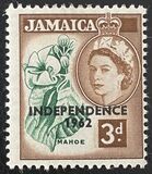 [Issue of 1956 Overprinted "INDEPENDENCE - 1962", प्रकार EU]