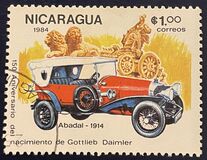 [The 150th Anniversary of the Birth of Gottlieb Daimler, 1834-1900 - Vintage Cars, type BMD]