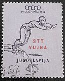 [Juegos Olímpicos. Helsinki. Serie de Yugoslavia sobrecargada "STT - VUJNA", tipo AQ]
