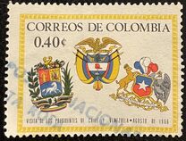 [Airmail - Visits of Chilean and Venezuelan Presidents, тип AEQ1]