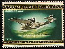 [Airmail - "History of Colombian Aviation", type AED]