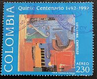 [Airmail - The 500th Anniversary of Discovery of America by Columbus, type BIL]