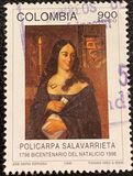 [Airmail - The 200th Anniversary of the Birth of Policarpa Salavarrieta, 1796-1817, type BNJ]
