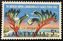 [The 7th Anniversary of the Commonwealth Games - Perth, 1962, type GL]