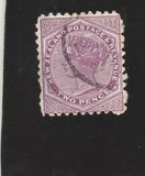 [Queen Victoria - Inscription "NEW ZEALAND - POSTAGE & REVENUE", tip L1]