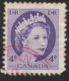 [Queen Elizabeth II - Normal Paper, See 1962 for Fluorescent Stripes, տեսակ GT3]