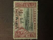 [King George VI - Free Town, type AD1]