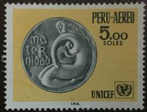 [Airmail - The 24th Anniversary of UNICEF, 類型 PZ]