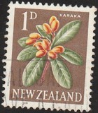 [Motivi locali - Fiori - Filigrana: NZ e stella multiple - Tipografia: De La Rue & Co. Ltd., Scrivi GS]