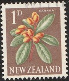 [Motivi locali - Fiori - Filigrana: NZ e stella multiple - Tipografia: De La Rue & Co. Ltd., Scrivi GS]