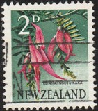 [Motivi locali - Fiori - Filigrana: NZ e stella multiple - Tipografia: De La Rue & Co. Ltd., Scrivi GT]