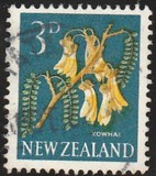 [Motivi locali - Fiori - Filigrana: NZ e stella multiple - Tipografia: De La Rue & Co. Ltd., Scrivi GV]