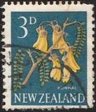 [Motivi locali - Fiori - Filigrana: NZ e stella multiple - Tipografia: De La Rue & Co. Ltd., Scrivi GV]