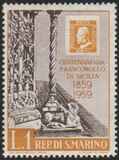 [The 100th Anniversary of Sicily Stamps, típus KY]