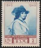 [The 100th Anniversary of Garibaldi's Refuge to San Marino, type EQ]