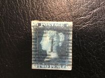 [Queen Victoria, 1819-1901 - White Line Below "POSTAGE" & Above "TWO PENCE", type B2]