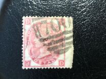 [Queen Victoria - Large White Control Letters in Corners, Tüüp K1]