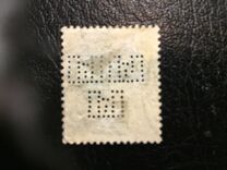 [Great Britain Stamps Overprinted in Bluish Black or Red - Overprint 14½ x 16mm, प्रकार C4]