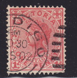 [Queen Victoria - Inscription: "POSTAGE", type BA]