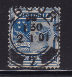 [Queen Victoria - Inscription: "POSTAGE", type BD]
