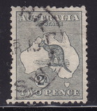 [Definitive Issues - Kangaroo and Map, type A2]