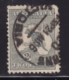 [Definitive Issues - Kangaroo and Map, type A2]