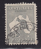 [Definitive Issues - Kangaroo and Map - Different Watermark, Scrivi A22]