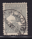 [Definitive Issues - Kangaroo and Map - Different Watermark, Scrivi A22]
