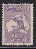 [Definitive Issues - Kangaroo and Map - Different Watermark, Scrivi A27]