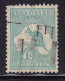 [Definitive Issues - Kangaroo and Map - Different Watermark, Scrivi A28]