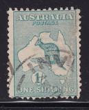 [Definitive Issues - Kangaroo and Map - Different Watermark, Scrivi A28]