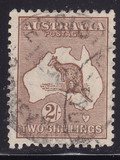 [Definitive Issues - Kangaroo and Map - Different Watermark, Scrivi A29]